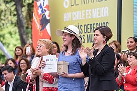 Archivo:Conmemoración Día de la Mujer en Lo Prado (40695212971)