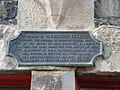 Detail of the plaque beneath the statue of Alexander Selkirk - geograph.org.uk - 945942