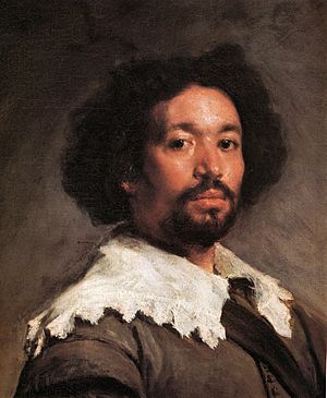 Archivo:Diego Velázquez - Juan de Pareja (Metropolitan Museum of Art de Nueva York, 1649-50), detalle