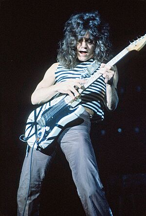 Archivo:Eddie Van Halen at the New Haven Coliseum 2