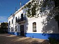 Fachada principal de la casa