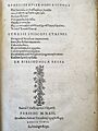 First page of the first printed edition of Synesius work