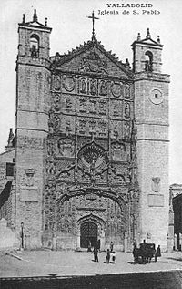 Archivo:Fundación Joaquín Díaz - Iglesia de San Pablo. Fachada - Valladolid (2)
