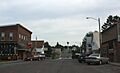 Glidden Wisconsin Downtown Looking East