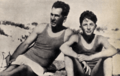 Gregory Peck with father