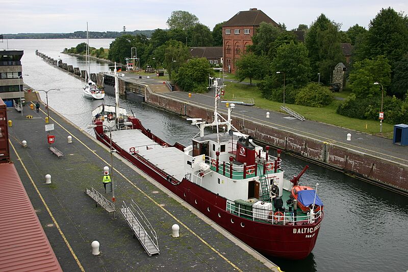 Kleine Schleuse Kiel-Holtenau