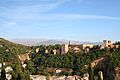 La Alhambra con Sierra Nevada de fondo