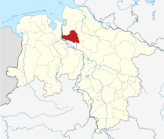Locator map OHZ in Lower Saxony.svg