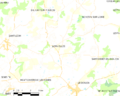 Map commune FR insee code 03144