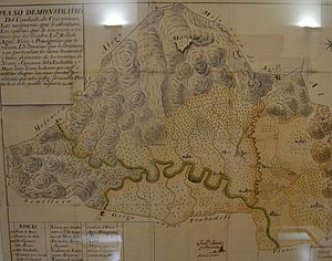 Archivo:Mapa de 1778 del condado de Cocentaina