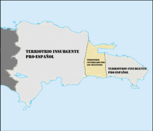 Mapa de la colonia de santo domingo durante la ocupación francesa.png