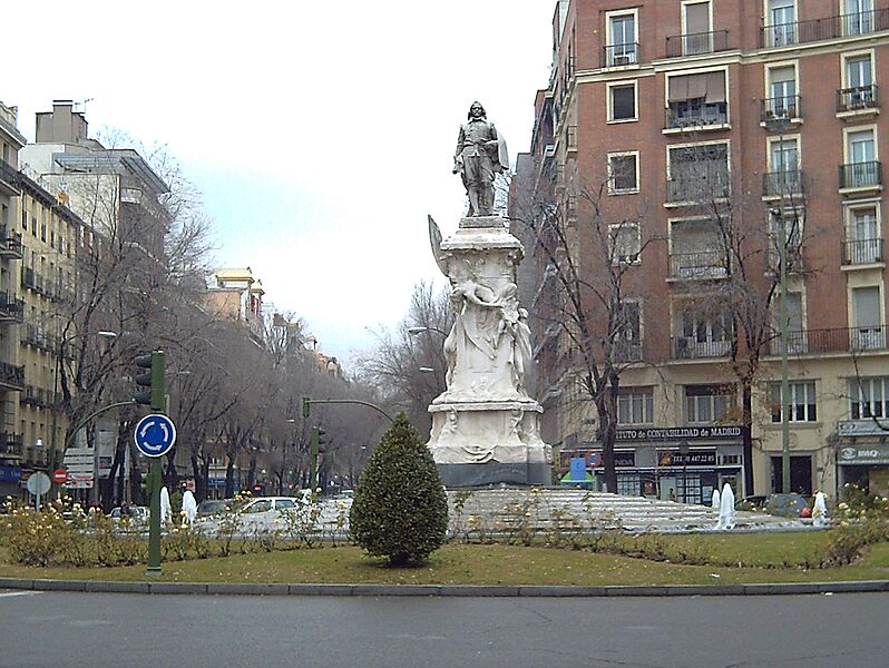 Monumento a Quevedo (Madrid) 02