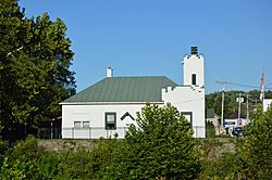 Morrow village hall from across the Todd Fork.jpg