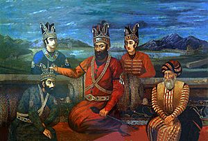 Archivo:Nader shah and his sons