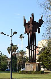 Archivo:Plaça de Saragossa de València, cap del rei Jaume I