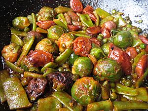 Archivo:Plato de verduras sofritas