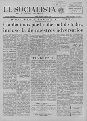 Archivo:Portada el socialista 1938 julio 18 8837 1