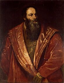 Portrait of Pietro Aretino (by Titian) - Pitti Palace.jpg