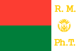 Presidential Standard of Madagascar (1959-1972, reverse)