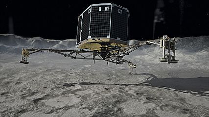 Rosetta's Philae touchdown