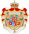 Royal coat of arms of Denmark (1819–1903)