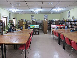Archivo:San Miguel, interior de la Biblioteca Municipal