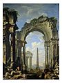 Servandoni - Paysage avec ruines