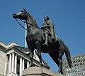 Statue Of The Duke Of Wellington-Royal Exchange-London