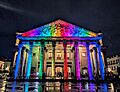 Teatro Degollado con colores del orgullo en 2025 - 2