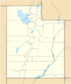 USA Utah location map