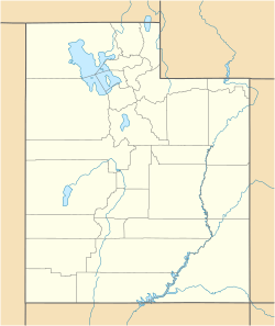Salt Lake City ubicada en Utah