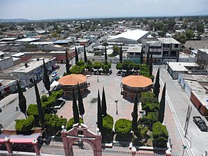 Archivo:Vista panóramica del zocalo y ciudad de palmarito