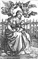 Albrecht Dürer - Madonna Crowned by Two Angels - WGA7321