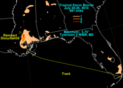 Archivo:Bonnie 2010 rainfall