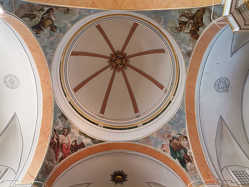 Cúpula interior NS Sufragio