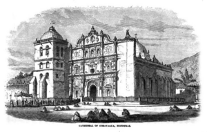 Archivo:Catedral de Comayagua 1881