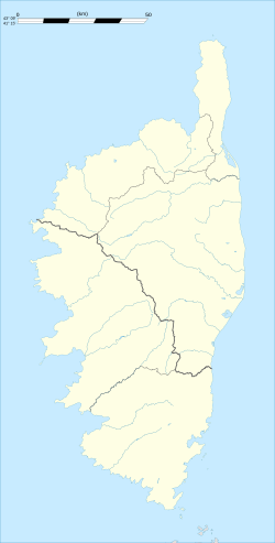 Bastia ubicada en Córcega