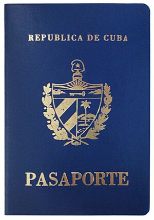 Archivo:Current cover Cuban passport