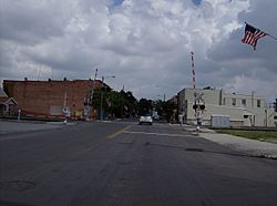Dunkirk, Ohio, northward along Main Street, US68.jpg
