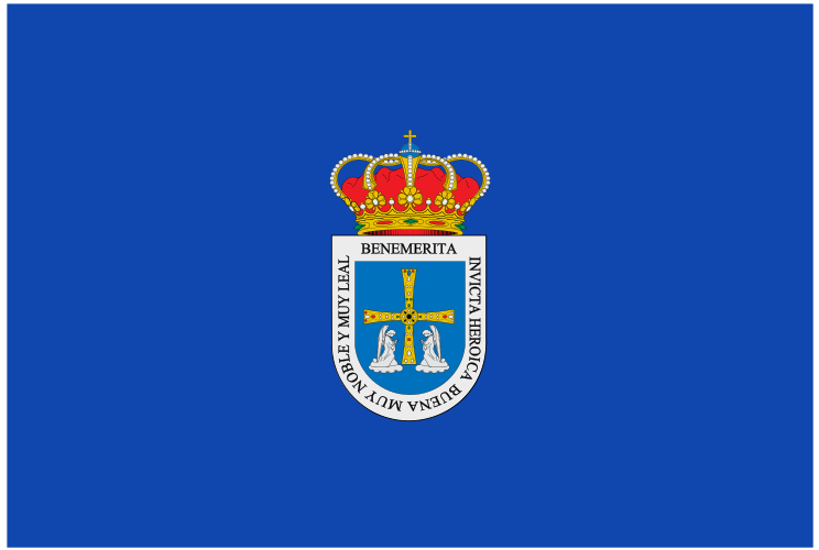 Flag of Oviedo