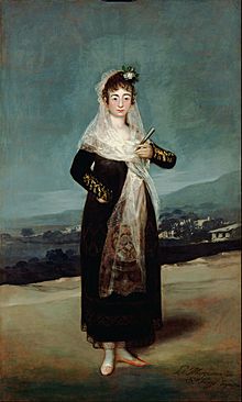 Francisco José de Goya y Lucientes (Francisco de Goya) (Spanish - Portrait of the Marquesa de Santiago - Google Art Project.jpg