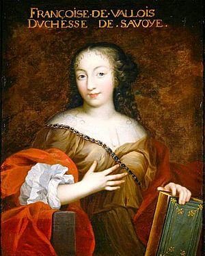 Archivo:Francoise Madeleine d'Orleans (1648-1664) Duchess of Savoy, French school