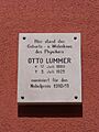Gera Gedenktafel Lummer 1
