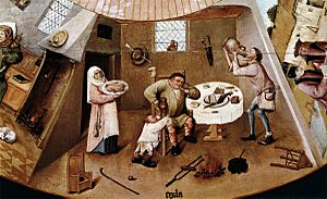 Archivo:Hieronymus Bosch - The Seven Deadly Sins (detail) - WGA2503