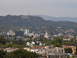 Archivo:Hollywood sign from farmers market