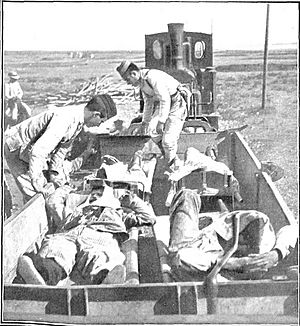 Archivo:Las víctimas de la guerra, de Campúa, Nuevo Mundo, 29-07-1909 (cropped)