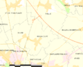 Map commune FR insee code 62714