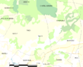 Map commune FR insee code 89406