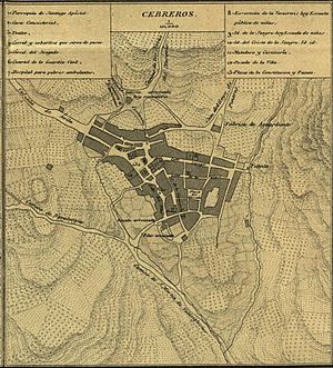 Archivo:Mapa de Cebreros, 1864, de Francisco Coello