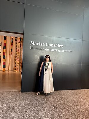 Archivo:Marisa González el Museo Reina Sofía de Madrid